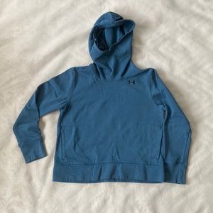 Women's Medium Under Armour Blue High Neck Hoodie